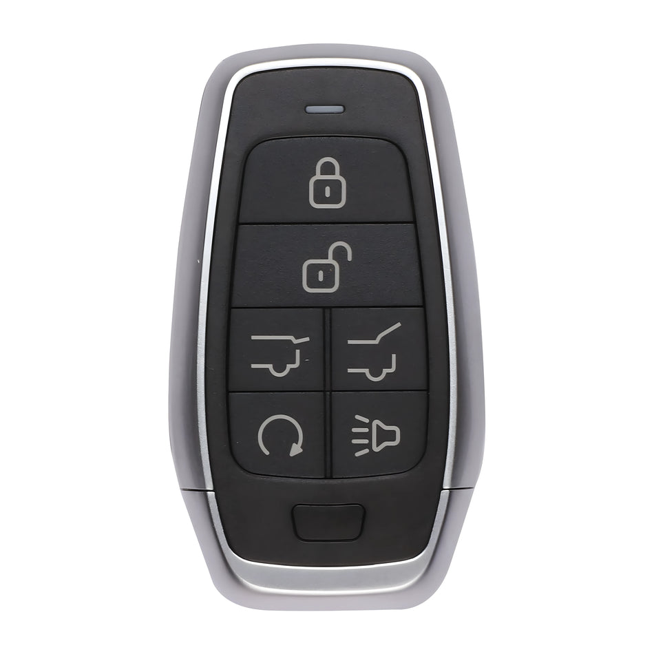 Universal 6-button Programmable Standard IKEY Smart Key (Remote Start, Hatch) (IKEYAT6PRHG)