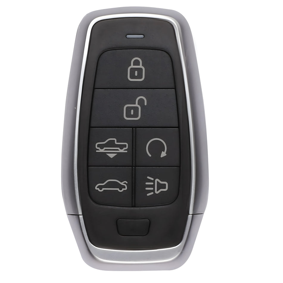 Universal 6-button Programmable Standard IKEY Smart Key (Remote Start, Sliding Door) (IKEYAT6TPRA)
