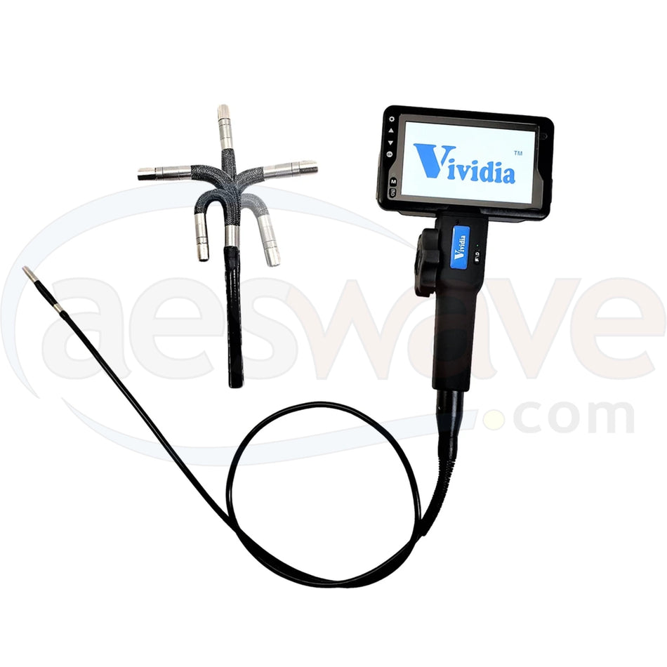 Vividia VA-450 LCD 2-Way Articulation 5.5mm Inspection Camera