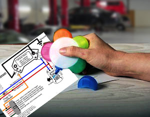 The Wiring Diagram Color Code Legend Poster and Marker Set