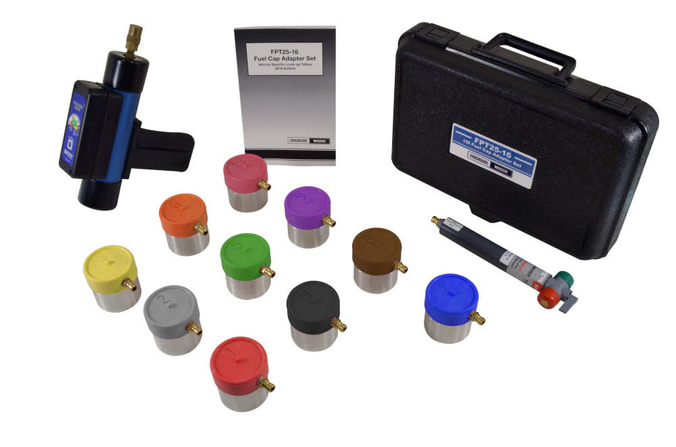 Waekon FPT2600EX1 - I/M Hand-Held Fuel Cap Tester with 10 Adapters Kit