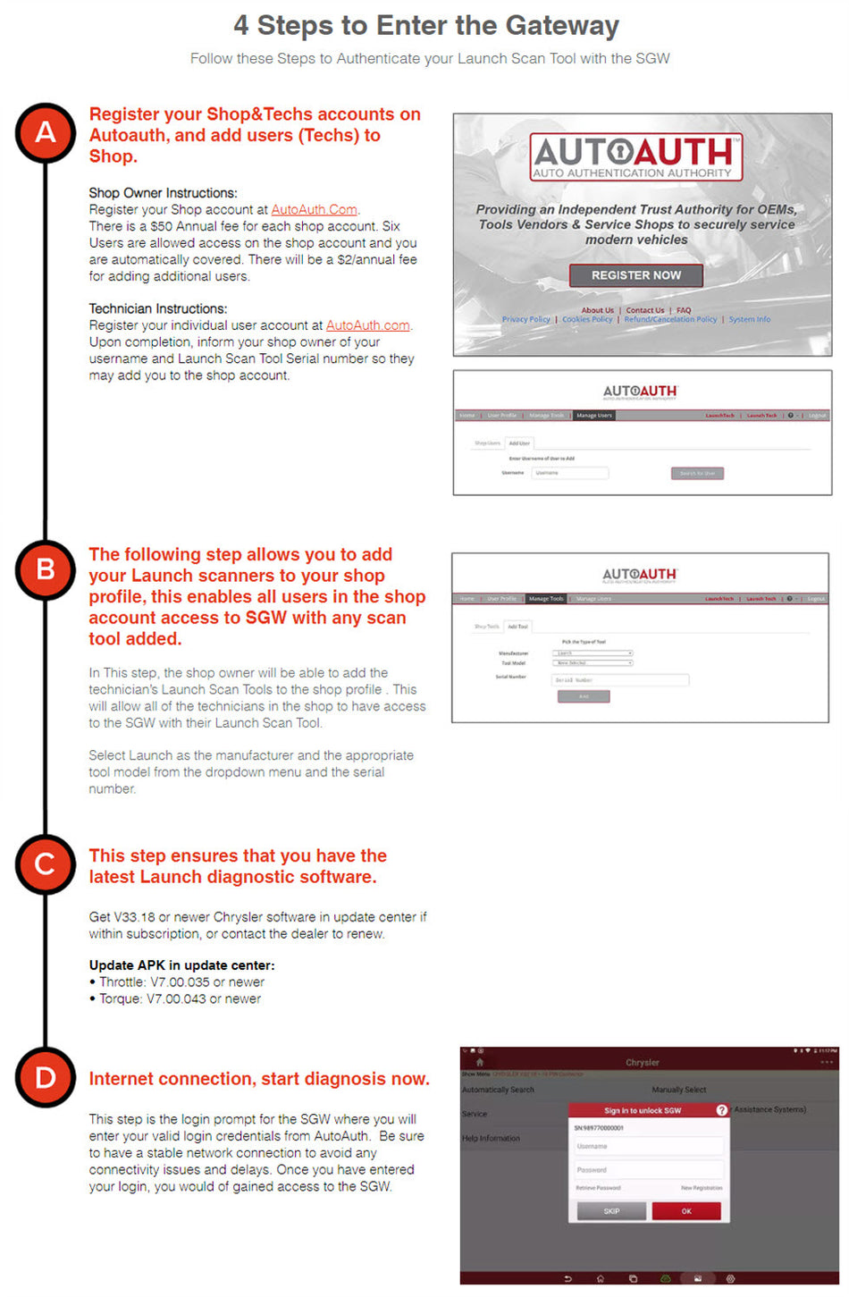 1-year Software Update for Launch Throttle III and IMMO PAD/Pro