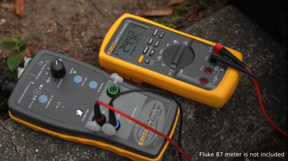 Fluke FEV100 Electric Vehicle Charging Station EVSE Test Adapter w/Type 1 Connector and Cable