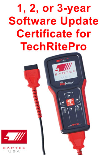 Update for Bartec TechRitePro TPMS Tool