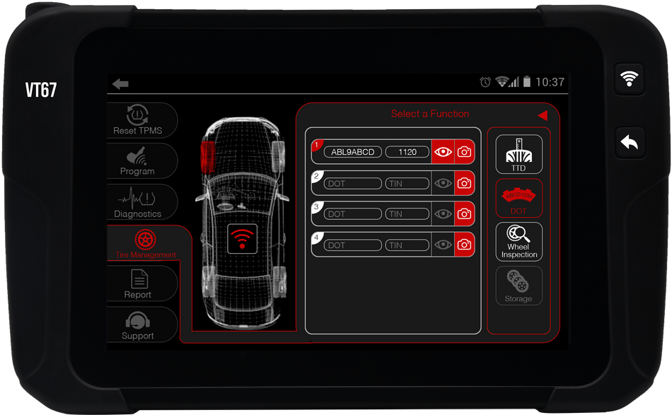 ATEQ VT67 TPMS Tablet