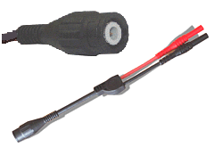 Flexible Adapter -- Banana Sockets to Fluke Male BNC